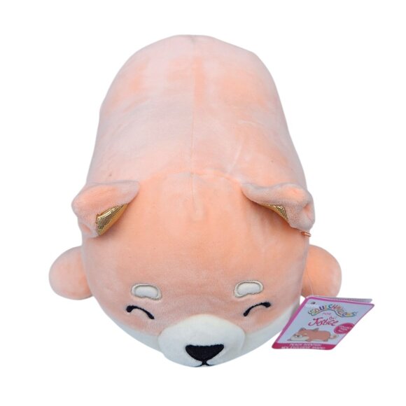 Squishmallows Justice Exclusive Cora The Dog 10" Peach Scented Plush - Picture 3 of 3